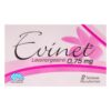 EVINET 0.75 MG 2 TABLETAS(P)17415