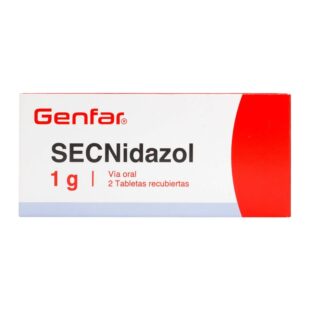 SECNIDAZOL 1 GR 2 TABLETAS GF