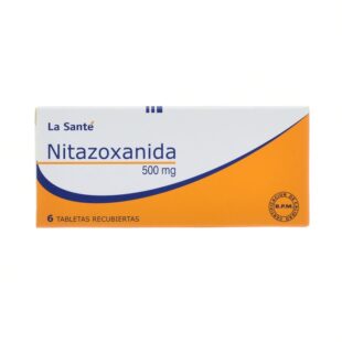 NITAZOXANIDA 500 MG 6 TABLETAS LS
