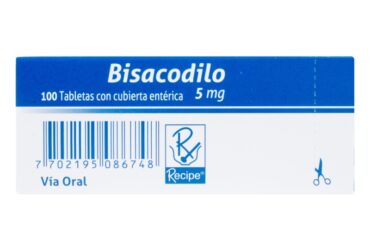 BISACODILO 5 MG 100 TABLETAS RC
