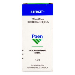 ATERGIT 05 % SOLUCION OFTALMICA 5 ML