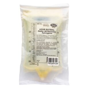AGUA DESTILADA QUIBI BOLSA 500 ML