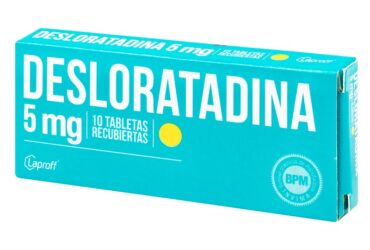 DESLORATADINA 5 MG 10 TABLETAS LP