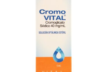 CROMOVITAL 4% OFTALMICO 5 ML VT