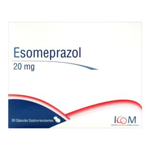 ESOMEPRAZOL 20 MG 30 CAPSULAS ICOM