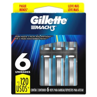 REP.MAQ.AFEITAR GILLETTE MACH 3 6 UND
