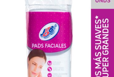 DISCOS FACIALES PADS JGB ALGODON 50 UND